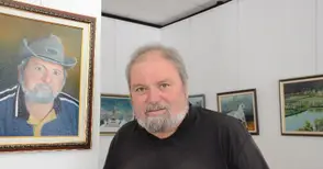 Сашо Стоянов показва 45 платна в пета самостоятелна изложба