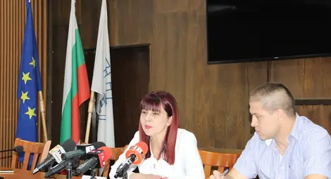 Мирослава Маркова даде информация за предстоящите евро избори. 						 Снимка: ОА 