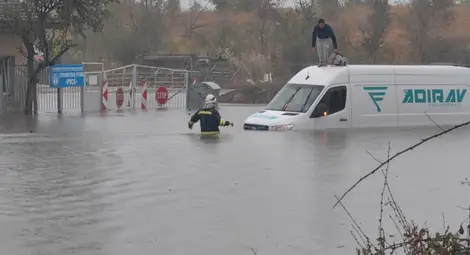 Три път над месечната нормата дъжд се изля в Русе за 31 часа