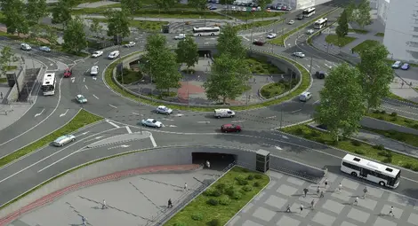 Новото Кръгово и подлезът готови до октомври догодина