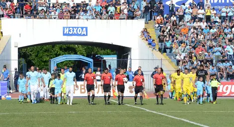 ВИП-секторът трябва да бъде изграден на трибуната над тунела.                               Снимка: Утро