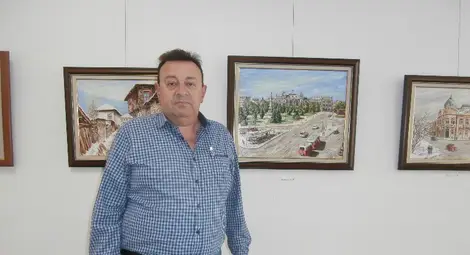 17 нови платна излага Славейко Петров  в 17-ата си поред самостоятелна изложба