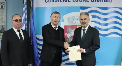 Данаил Ковачев и Георги Георгиев присъстваха на парад в Гюргево по случай Националния празник на Румъния