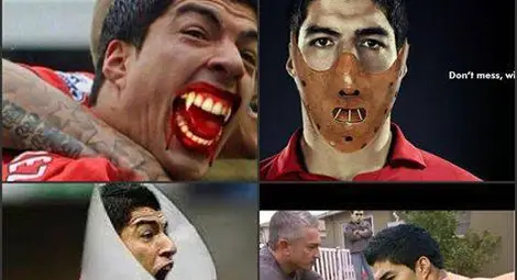 Facebook полудя по "канибала" Суарес  /галерия/