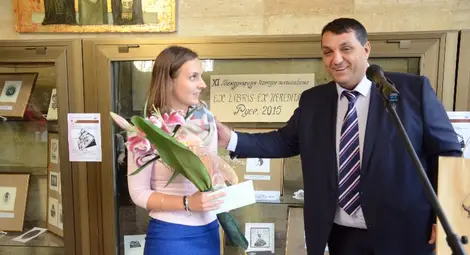 Екслибрис на Полина Петрова  спечели голямата награда