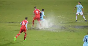 „Дунав“ доплува до четвъртфинал за купата сред локвите на трагичния Градски стадион