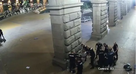 Ужасяващи кадри! Ето как полицията биеше протеста на 10 юли 2020 г.