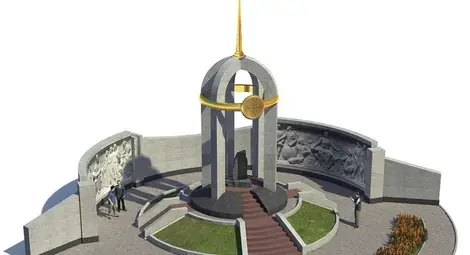 Бяла помага за мемориала на хан Кубрат в Украйна