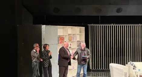 Проф. Ивайло Христов бе отличен с почетен плакет на Община Русе Проф. Ивайло Христов бе отличен с почетен плакет на Община Русе