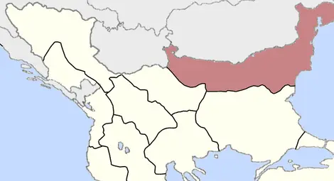 Границите на Дунавския вилает.