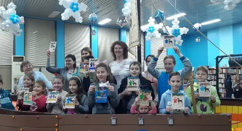 Пъстро &bdquo;Руско кътче&ldquo; оживя  за децата в &bdquo;Библиотечко&ldquo;