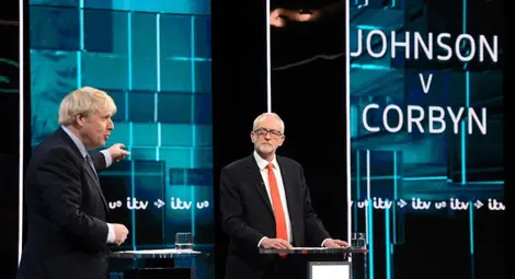 Борис Джонсън е победител в дебата с Джереми Корбин