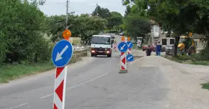 Започна големият ремонт на алтернативния път Русе-Бяла