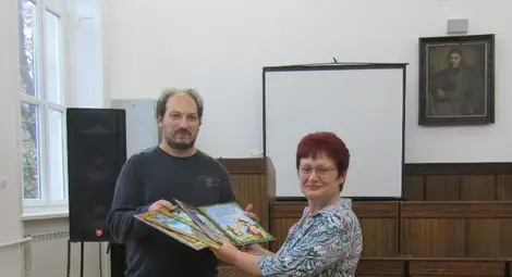 Автори на приказки гостуваха  в Математическата гимназия