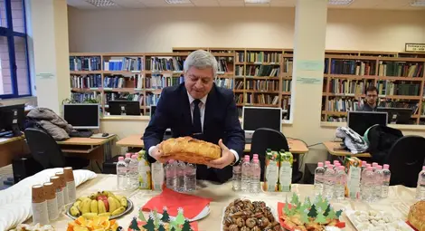 В Русенския университет се проведе коледно тържество за чуждестранните студенти