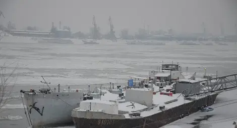 Корабоплаването по Дунав спря до второ нареждане