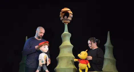 Симпатичният Мечо Пух оживява в русенска куклена версия