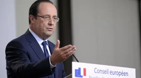 Оланд е най-непопулярният френски президент от 1980 г. насам