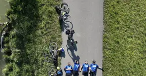 Велопътешественици разказват в снимки за живота по горното течение на Дунав