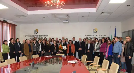 Дългогодишният ректор акад. Христо Белоев бе удостоен със званието "Почетен ректор на Русенския университет"