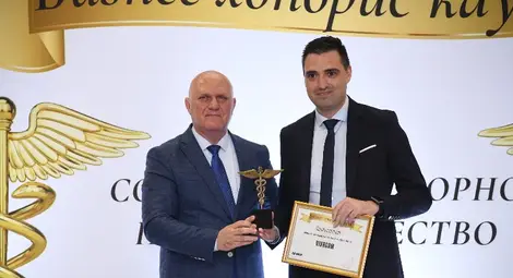 Проф. д-р Галин Борисов Цоков и Любомир Малоселски