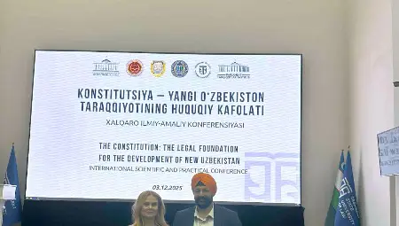 Председателят на Окръжния съд в Русе Николинка Чокоева участва в международна конференция в Узбекистан Председателят на Окръжния съд в Русе Николинка Чокоева участва в международна конференция в Узбекистан