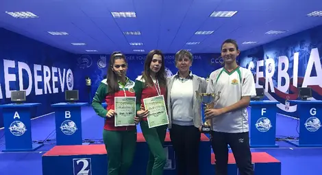 Гергана Калоева шампионка с пистолет на сръбски рубеж