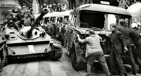 Така беше смазана Пражката пролет.