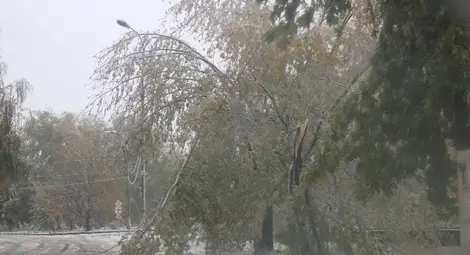 Валежите продължават, температурите ще са около нулата Валежите продължават, температурите ще са около нулата