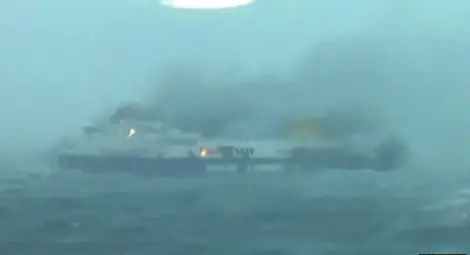 Ето имената на българите, пътуващи на горящия ферибот