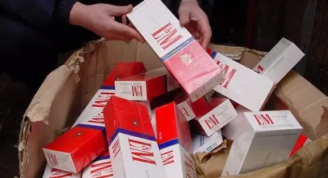 Нови 630 кутии нелегални цигари задържани на Дунав мост