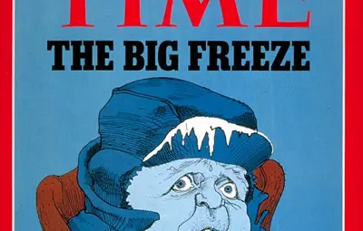 Не е вярно, че стари корици на списание TIME предупреждават за глобално застудяване