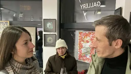 Калиграфията като преживяване: Актьорът Александър Узунов в "Арт галерия 7"