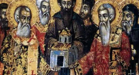 Св. мчци Трофим, Теофил и другарите им не пожелали да се отрекат от Христа