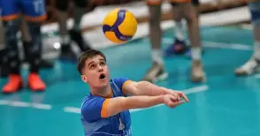 Симеон Добрев попадна в идеалния  отбор на първенството по волейбол