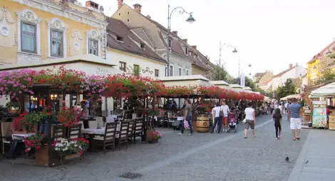 Сибиу - градът на къщите с очите, Моста на лъжите и първите неща в Румъния