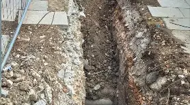 137 години по-късно - основите на „Джами и джедит“ излязоха при ремонт на площада