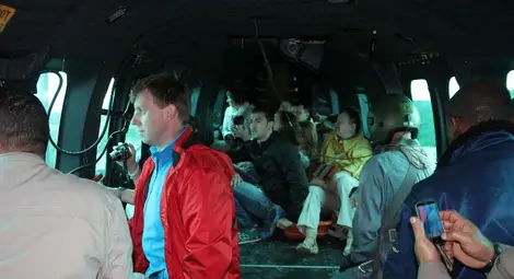 Вижте драматични кадри от днешните евакуации (ВЪЗДУШНИ СНИМКИ)