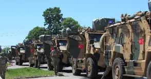 Натовска машина излезе от строя по българските пътища