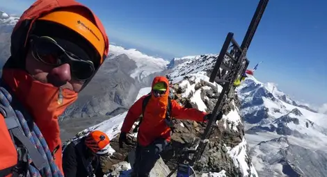 Теодор Кисимов и Иван Томов стъпиха на Матерхорн Теодор Кисимов и Иван Томов стъпиха на Матерхорн