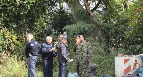 За 10 минути сапьори отнесоха невзривената противотанкова мина от пътя за Мартен