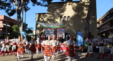 Русенските танцьори впечатлиха публиката в Палма де Майорка.                                                               Снимка: ФТТ &bdquo;Найден Киров&ldquo;
