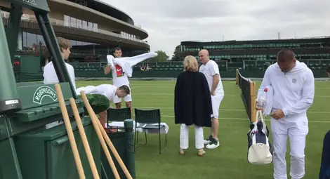 Григор Димитров се готви с Бердих за Уимбълдън