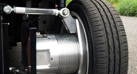 Японци направиха първия безжичен електромотор, вграден в джантата