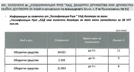 &bdquo;Топлофикация&ldquo; няма пари за мрежата, но дава 28,5 милиона лева заеми