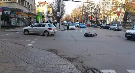 Пийнал моторист пострада при катастрофа в Русе