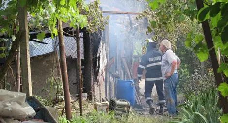 Възрастна жена обгоря при пожар в Хайдук дере