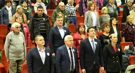 Крум Зарков на честването на 130-ата годишнина на организацията на БСП в Русе: Ще влезем в следващия парламент и ще върнем силата на лявата политика Крум Зарков на честването на 130-ата годишнина на организацията на БСП в Русе: Ще влезем в следващия парламент и ще върнем силата на лявата политика