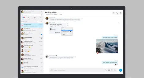 Skype става по-конкурентен на WhatsApp и Telegram