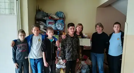 3.5 тона стара хартия събраха деца от 11 училища